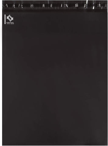 Poly Mailer Envelopes Shipping Bags Self Adhesive Waterproof Bags (Black), 12x15.5 500pc | Bulk poly mailers and shipping bags for clothes; mailing bags for packing shirts, hoodies, and apparel.