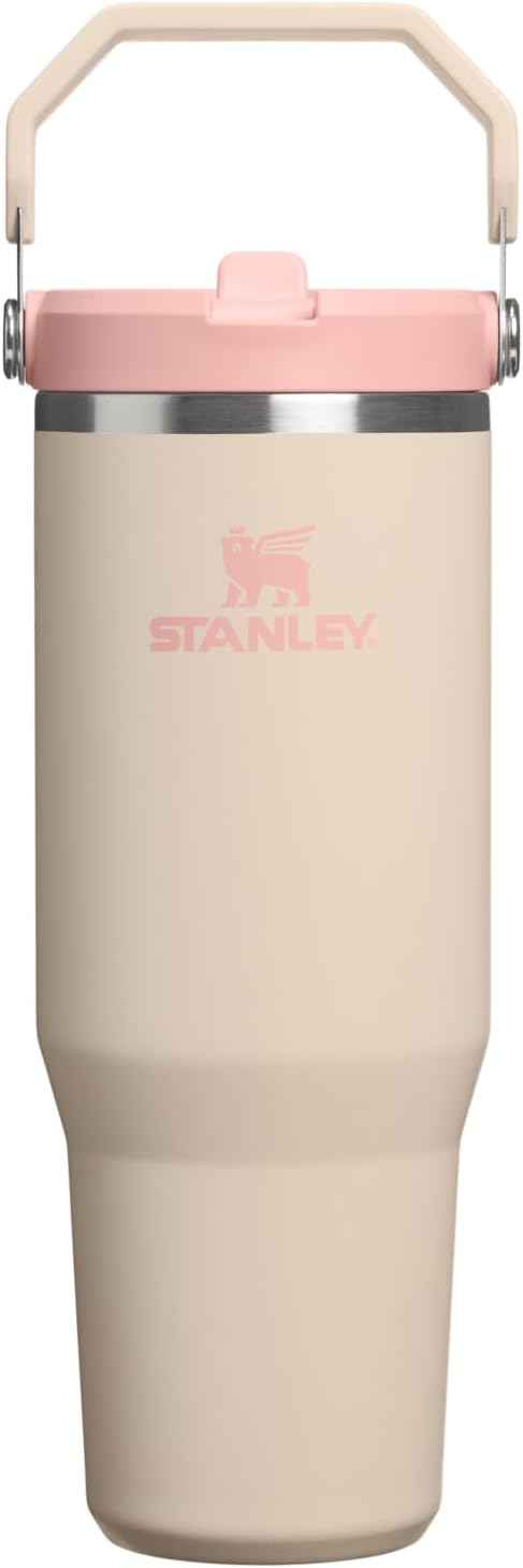 STANLEY IceFlow 2.0 Flip Straw Tumbler, 30 oz, Champagne