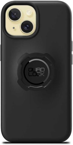 Quad Lock Case for iPhone 15 Black