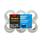 Scotch Heavy Duty Shipping Packing Tape, Clear, Shipping and Packaging Supplies, 1.88 in. x 54.6 yd., 6 Tape Rolls