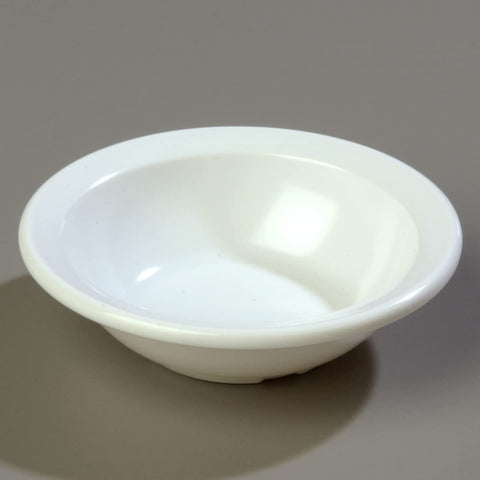 Carlisle FoodService Products Kingline Fruit Bowl, Heavy Duty Melamine Dish for Serving, 4.75 Oz, 48 Count, White