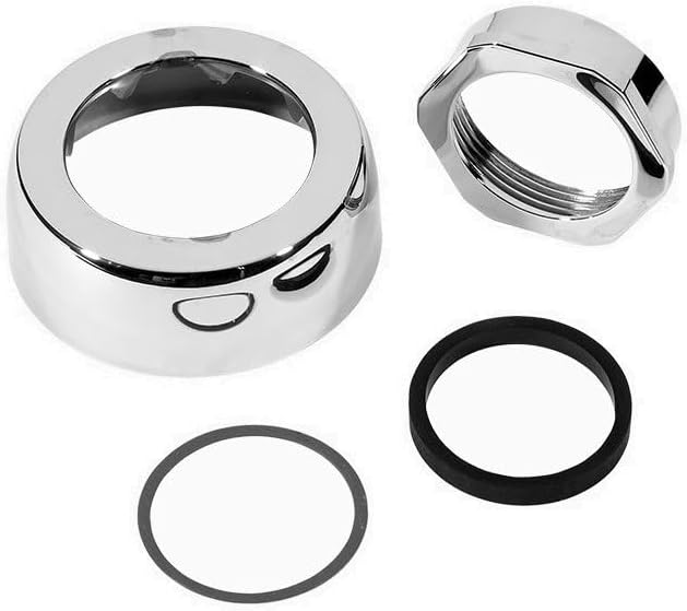 Sloan F-55-A Regal Spud Coupling Assembly, 1-1/4" x 3", Chrome, Repair Part