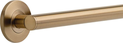 Delta Contemporary (1-Pack) 18" Shower Grab Bar Seniors ADA Compliant Champagne Bronze 450 lb Capacity Bathroom Safety Handle for Shower, Bathtub | Wall Mounted Balance Assist, Grip Bar 41818-CZ