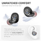 TOZO T10 Wireless Earbuds Bluetooth 5.3 Headphones, App Customize EQ, Ergonomic Design, 55H Playtime, Wireless Charging Case, IPX8 Waterproof Powerful Sound in-Ear Headset Black(New Upgraded)