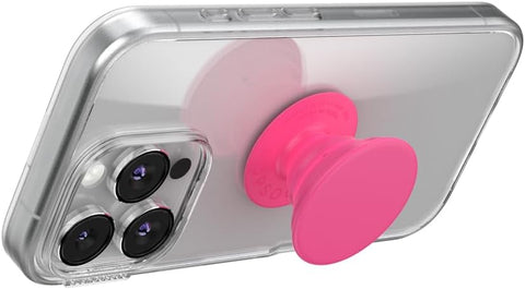 PopSockets Adhesive Phone Grip, Holder- Neon Pink