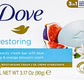 Dove, Beauty Bar Soap Variety Pack of 14, Go Fresh, Shea Butter, Coconut Milk, White, Pampering, Restoring, Exfoliating - 90g (7 Scents, 2 of Each)