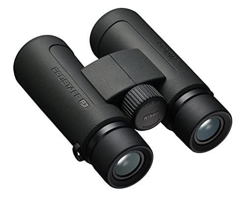 Nikon PROSTAFF P3 10x42 Binocular | Waterproof, fogproof, Rubber-Armored Full-Size Binocular, Wide Field of View & Long Eye Relief, Limited Official Nikon USA Model