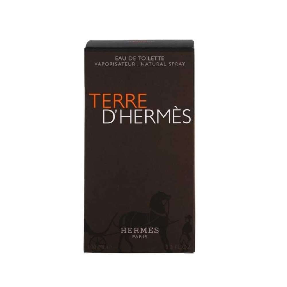 Hermes Terre D'hermes Eau de Toilette Spray for Men, 3.3 Fluid Ounce