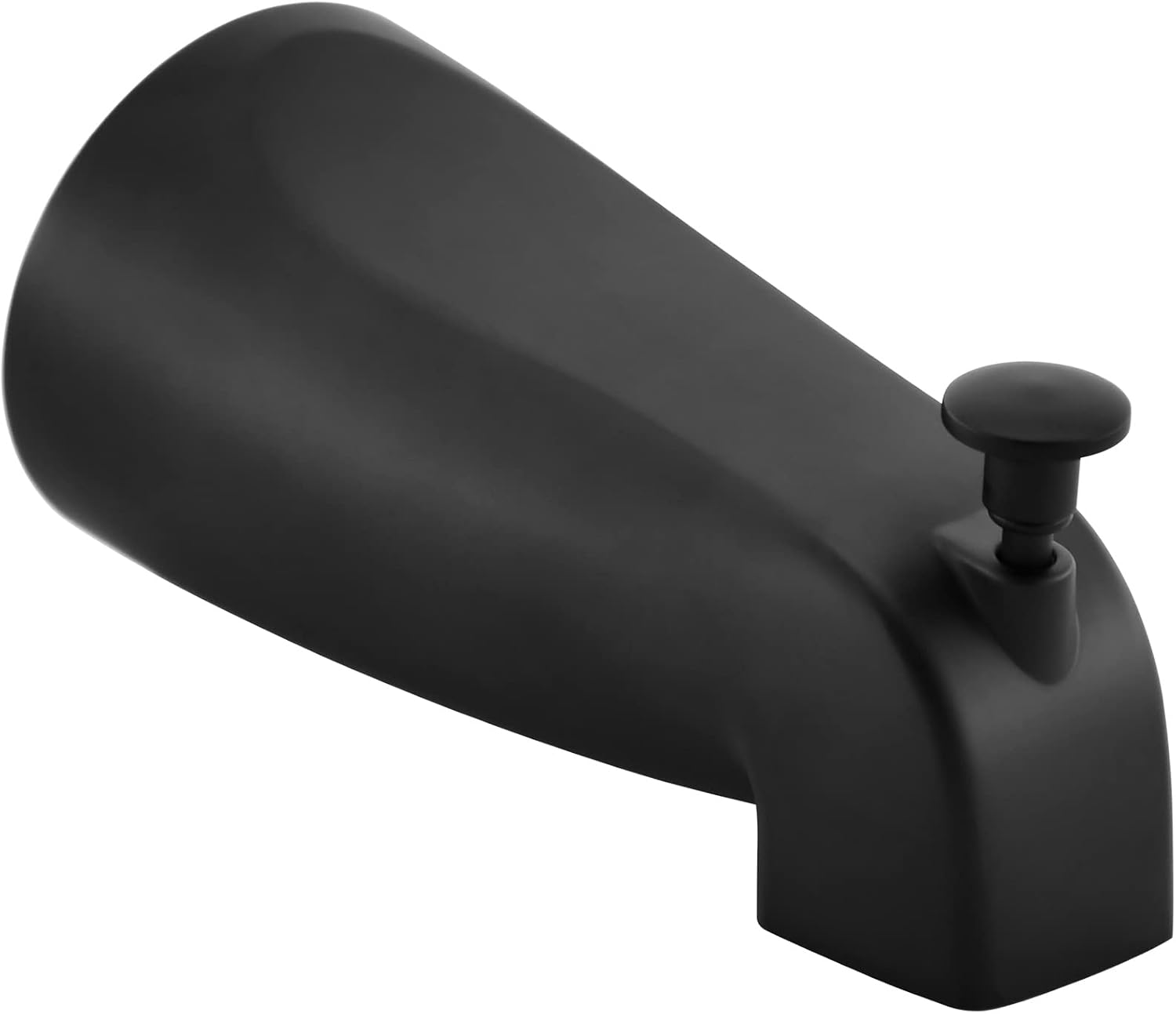 Slip Fit Tub Spout with Pull-Up Diverter for 1/2 in Copper Tube