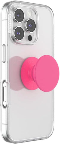 PopSockets Adhesive Phone Grip, Holder- Neon Pink