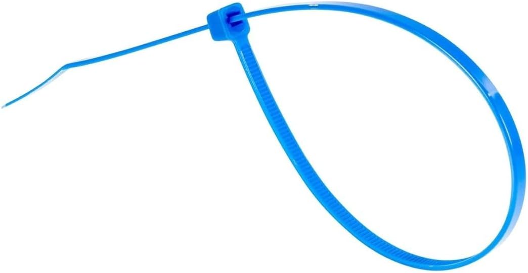 GTSE 14 Inch Blue Zip Ties, 10,000 Bulk Pack, 50lb Strength, UV Resistant Long Nylon Cable Ties, Self-Locking 14" Tie Wraps
