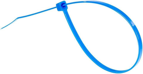 GTSE 14 Inch Blue Zip Ties, 10,000 Bulk Pack, 50lb Strength, UV Resistant Long Nylon Cable Ties, Self-Locking 14" Tie Wraps
