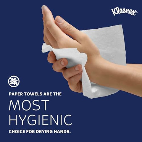 Kleenex® Multi-Fold 1-Ply Hand Towels, 9-3/16" x 9-3/8", 150 Towels Per Sleeve, Case Of 16 Sleeves