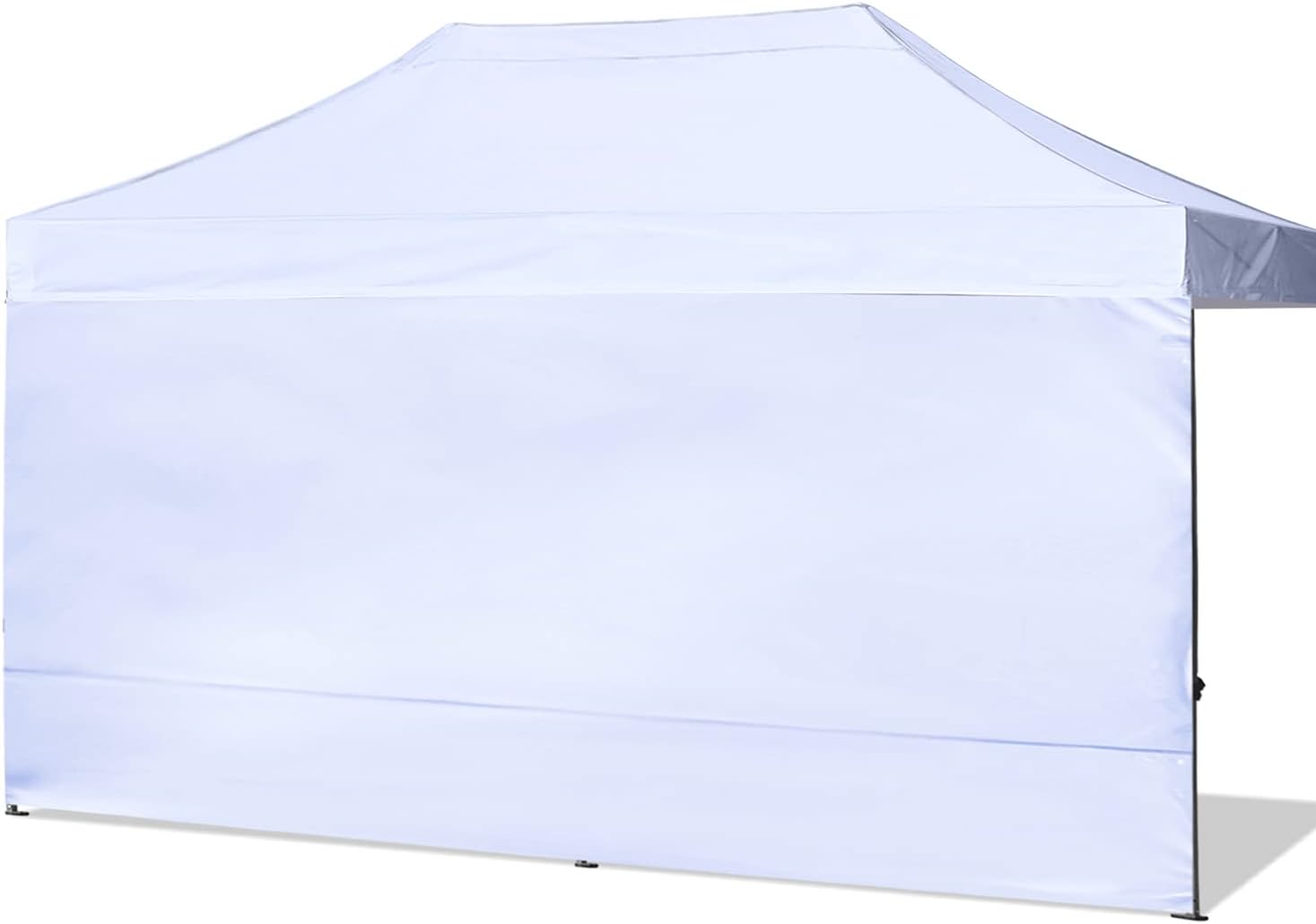 ABCCANOPY Instant Canopy SunWall 10x20 FT No Frame or Top, White