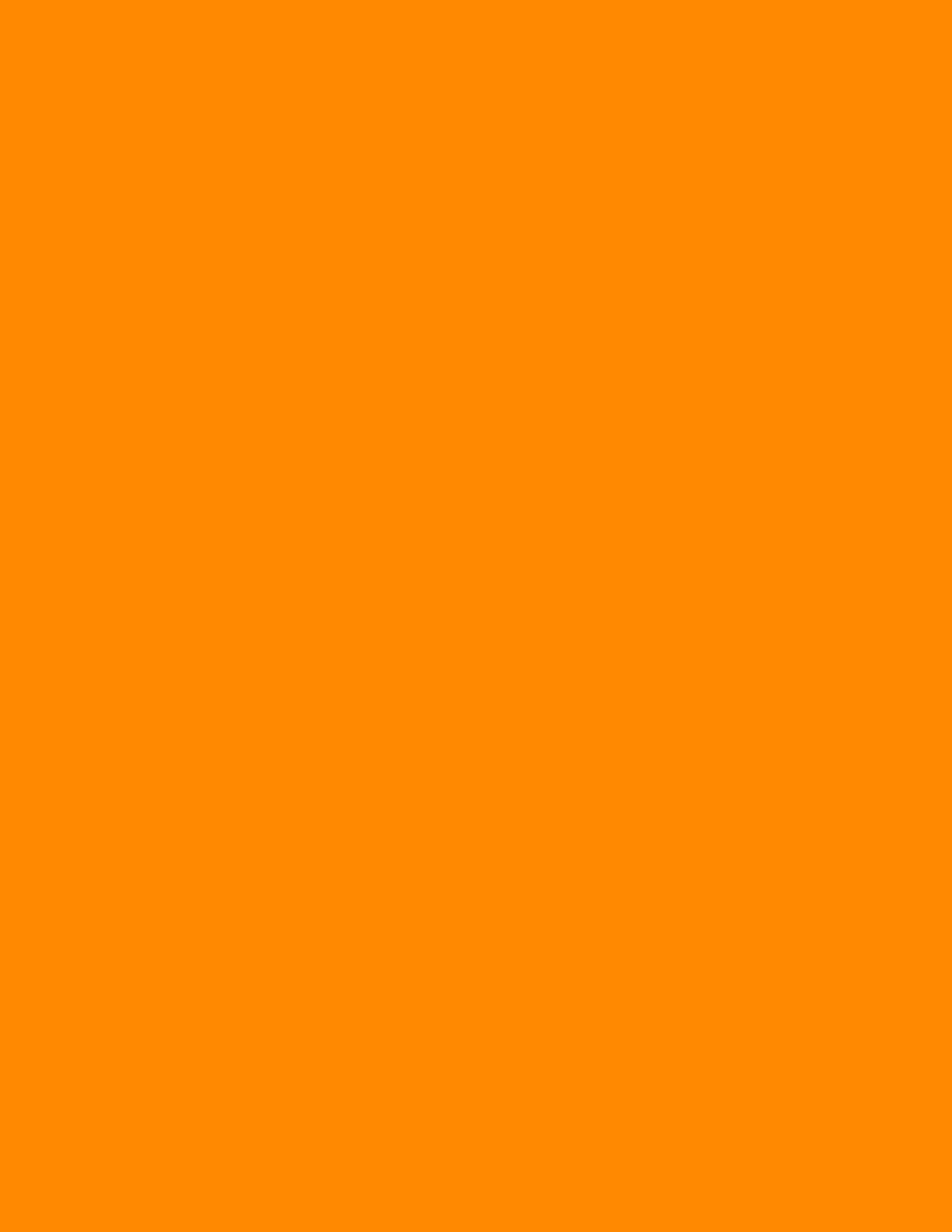 NextDayLabels Orange Labels - 8.5 x 11 | 1 Per Page | 100 Labels
