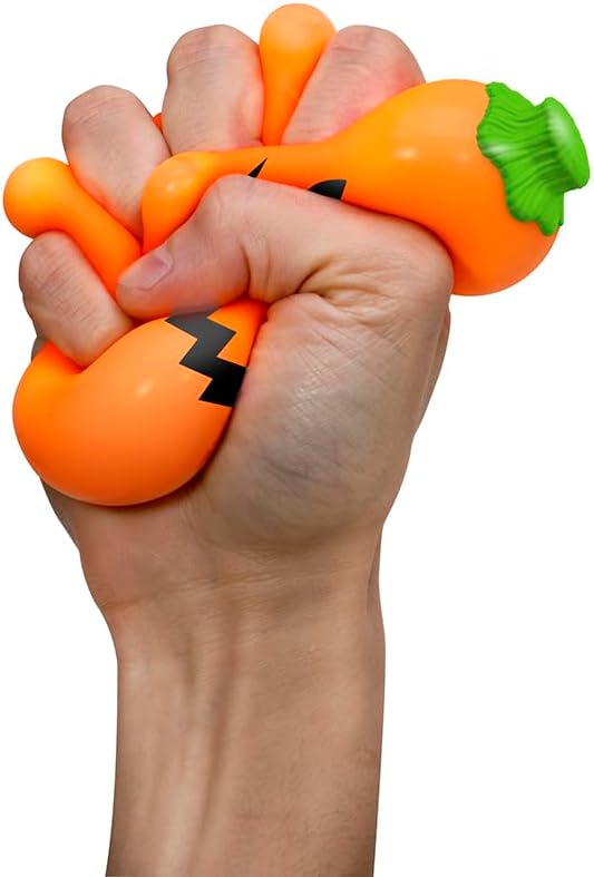 Schylling Needoh Jack Lantern Glow in The Dark Pumpkin Faces Assorted