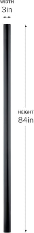 Kichler Outdoor Light Post, Black