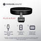 Motorola MA1 Wireless Android Auto Car Adapter - Instant Connection Using Google-Licensed Bridge Technology from Smartphone to Screen - USB Type-A Plug-in - Secure Gel Pad