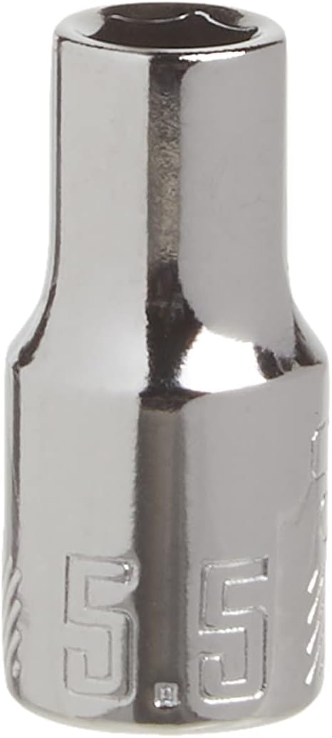 CRAFTSMAN Shallow Socket, Metric, 1/4-Inch Drive, 5.5mm, 6-Point (CMMT43511)