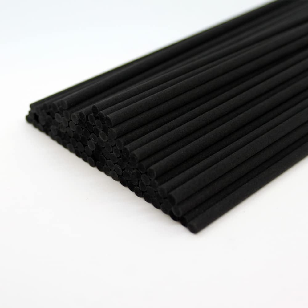 Cocod'or COCODOR Diffuser Black Fiber Reed Sticks(100pcs, 8" x 4mm) / Diffuser Oil Refill, Home Fragrance, Reed Diffuser Set, Sticks for Reed Diffusers, Office Décor, Decoration