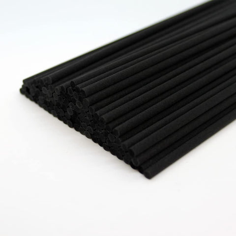 Cocod'or COCODOR Diffuser Black Fiber Reed Sticks(100pcs, 8" x 4mm) / Diffuser Oil Refill, Home Fragrance, Reed Diffuser Set, Sticks for Reed Diffusers, Office Décor, Decoration