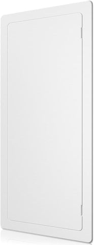 BOZZON Access Panel for Drywall - 12 x 16 in - Wall Hole Cover - Access Door - Plumbing Access Panel for Drywall - Heavy Durable Plastic White