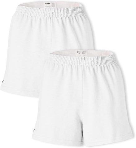 Soffe Women's Womens Authentic Cheer Shorts, 3” Inseam, 2 Pack