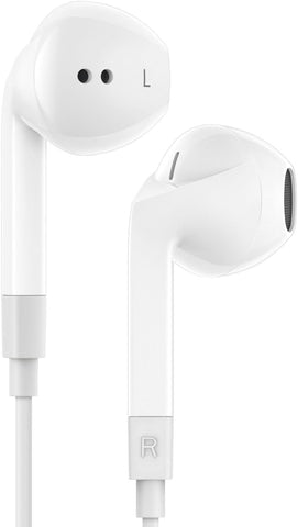 LUDOS FEROX 5 Pack Wired Earbuds in-Ear Headphones, 5 Year Warranty, Earphones with Microphone, Noise Isolation for 3.5mm Jack Ear Buds for iPhone, Samsung, Computer, Laptop, Kids, School Students