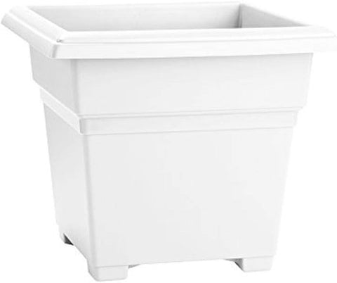 Root & Vessel Countryside Square Planter, Terra Cotta, 18-Inch