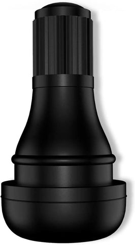 CKAuto TR412 Tubeless Rubber Snap-in Tire Valve Stems, Black, 5 Pcs/Bag