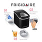 FRIGIDAIRE EFIC128AMZBLK Compact Countertop Ice Maker, 26 lb per Day, Black