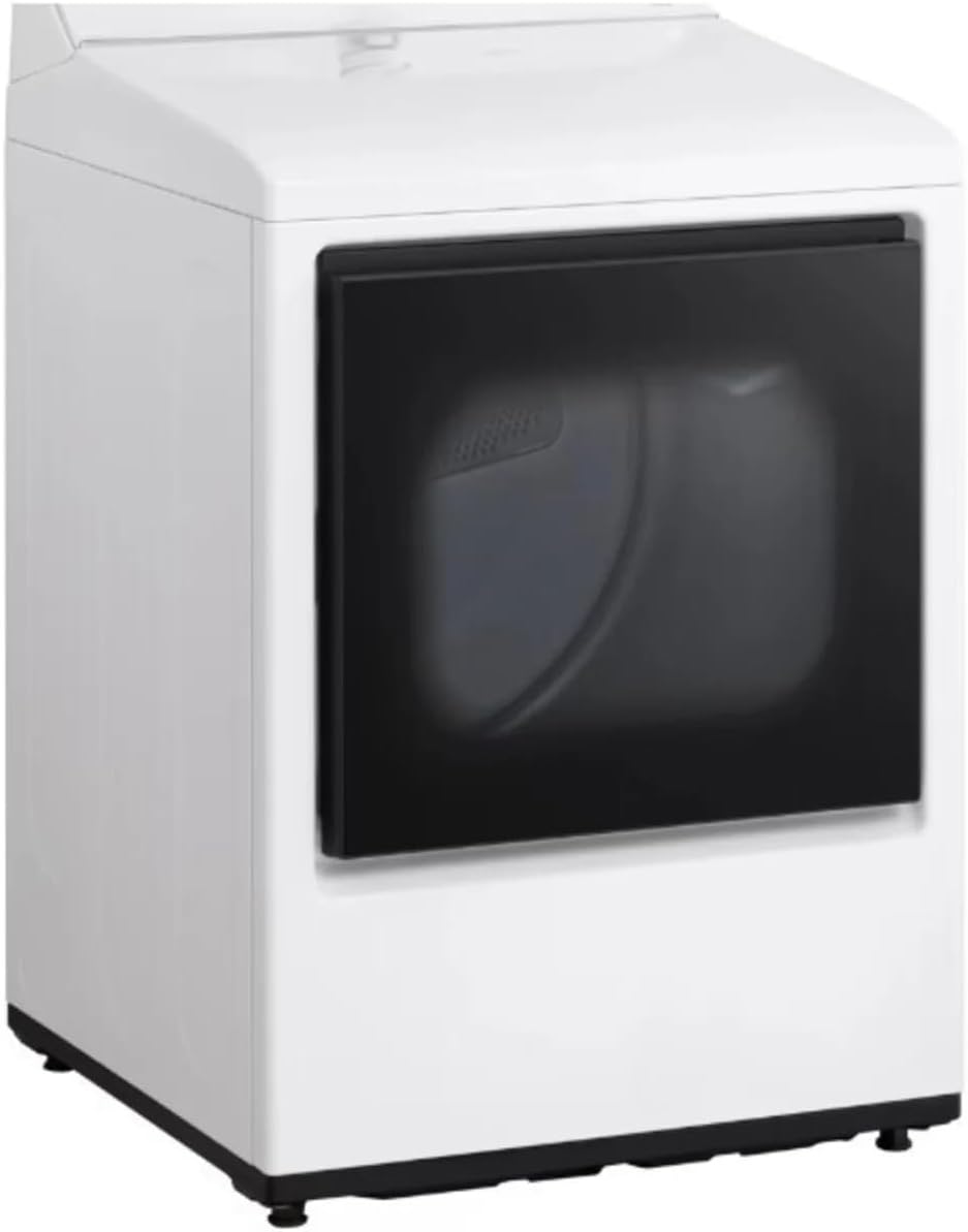 LG DLG8201W 7.4 Cu. Ft. Smart Gas Dryer with Sensor Dry, Wi-Fi Enabled, Wrinkle Care, and EasyLoad Door – White