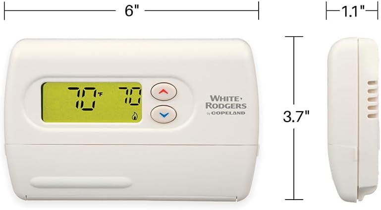 White-Rodgers Classic 80 Programmable Digital Thermostat, 1F87-361