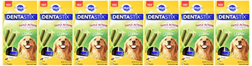 PEDIGREE DENTASTIX Fresh Dogs Treats, Large, 6 Count (Pack of 14)