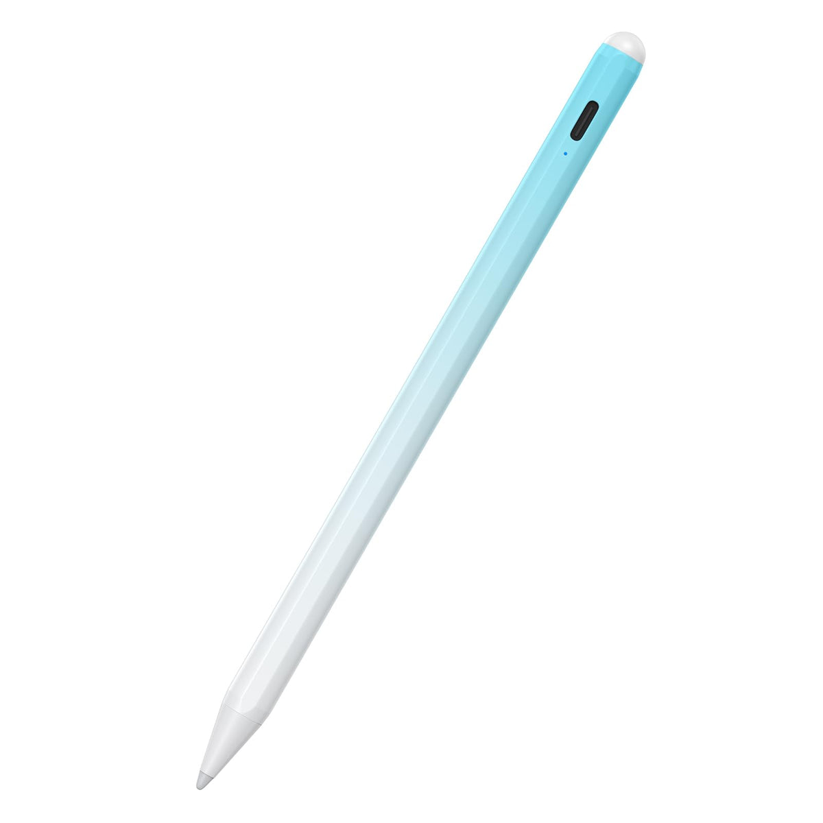 Stylus Pen for iPad 9th&10th Generation-2X Fast Charge Active Pencil Compatible with 2018-2024 Apple iPad Pro 11"/12.9"/M4, iPad Air 3/4/5/M2, iPad 6-10, iPad Mini 5/6 Gen-Gradient White Blue