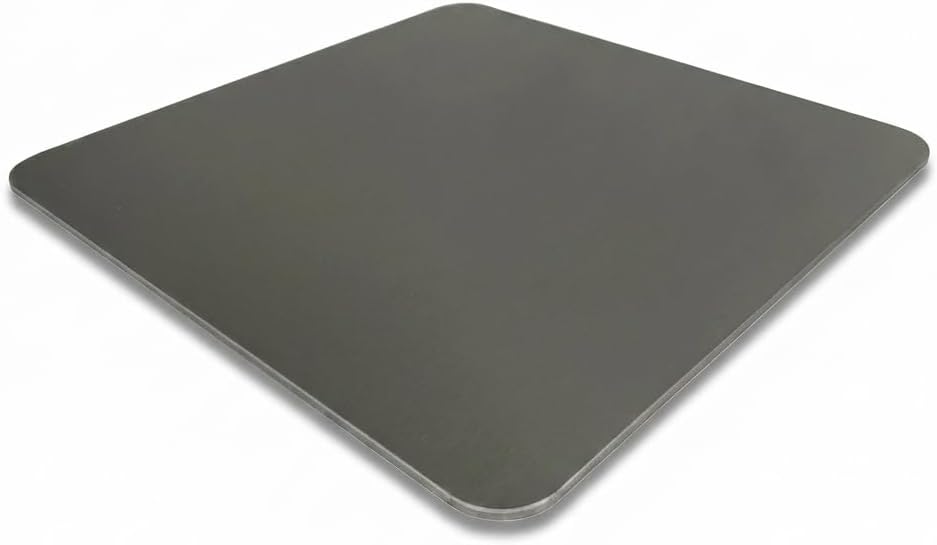 ThermiChef 15.7" x 15.7" Pizza Steel - 1/4" Steel, 16.8 lbs