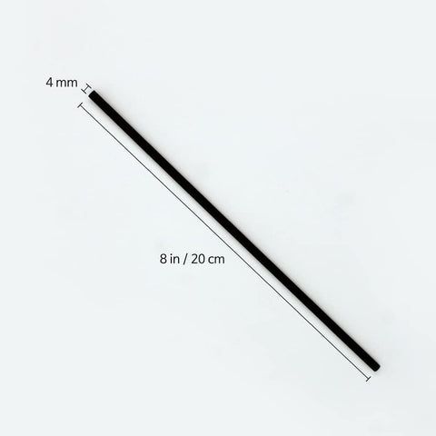 Cocod'or COCODOR Diffuser Black Fiber Reed Sticks(100pcs, 8" x 4mm) / Diffuser Oil Refill, Home Fragrance, Reed Diffuser Set, Sticks for Reed Diffusers, Office Décor, Decoration
