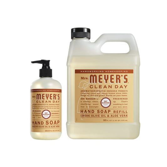 Mrs. Meyer's Liquid Hand Soap Variety, 1 Oat Blossom, 1 Oat Blossom Hand Soap, 1 CT