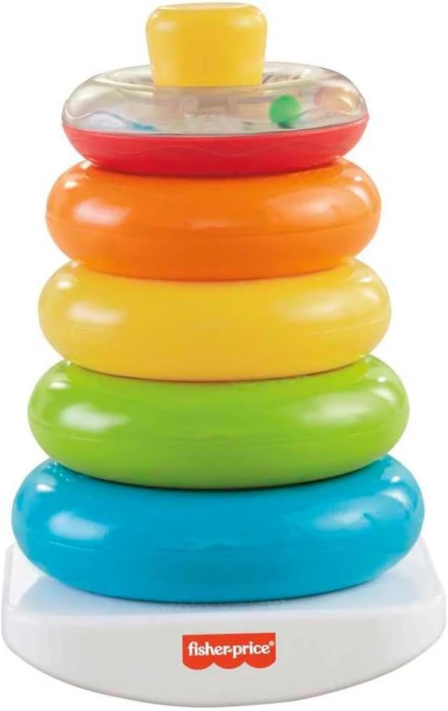 Fisher-Price Baby’s First Blocks & Rock-a-Stack Toy Set