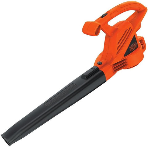 BLACK+DECKER Electric Leaf Blower, 7-Amp with Quick Connect Gutter Cleaner Attachment (LB700 & BZOBL50)