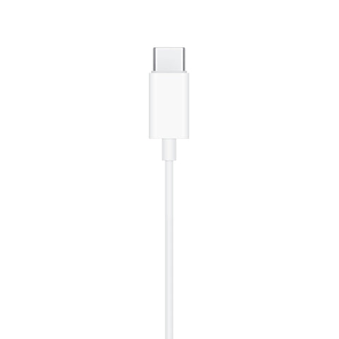 Apple EarPods Headphones with USB-C Plug, Wired Ear Buds with Built-in Remote to Control Music, Phone Calls, and Volume