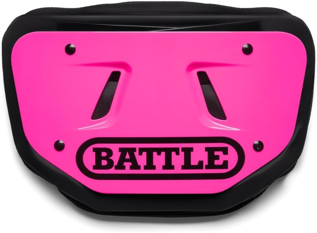 Battle Premium Football Back Plate, Kids, Adults