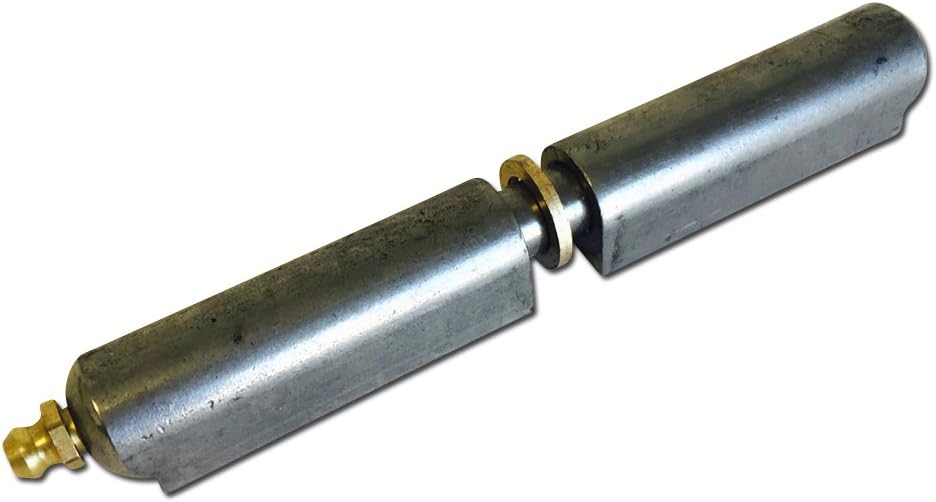 6" Bullet Hinge Steel Body & Pin, Brass Bushing & Grease Zerk 49753 (10)