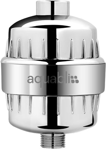 Aquabliss High Output Revitalizing Shower Filter - Reduces Dry Itchy Skin, Dandruff, Eczema, and Dramatically Improves The Condition of Your Skin, Hair and Nails - Chrome (SF100)