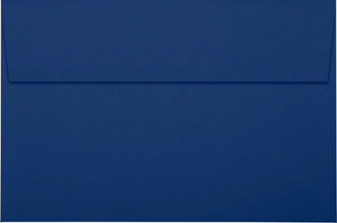 LUXPaper A9 Invitation Envelopes | Peel & Press | 5 3/4" x 8 3/4" | Navy Blue | 80lb. Text | 50 Qty