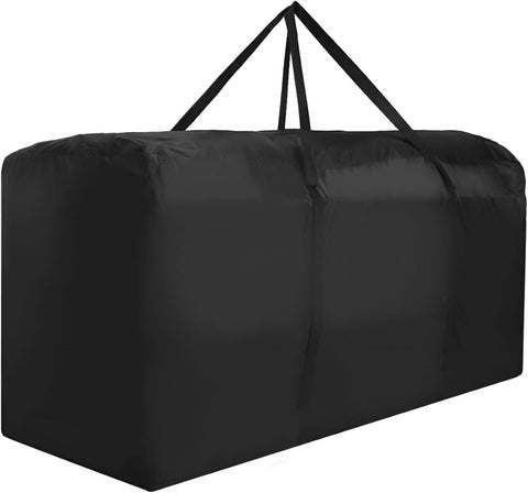 Patio Water-Resistant Extra Large Protective Zippered Outdoor Cushion Furniture Storage Bag with Handles, 68in L x 30in W x 20in H (1 Pack)