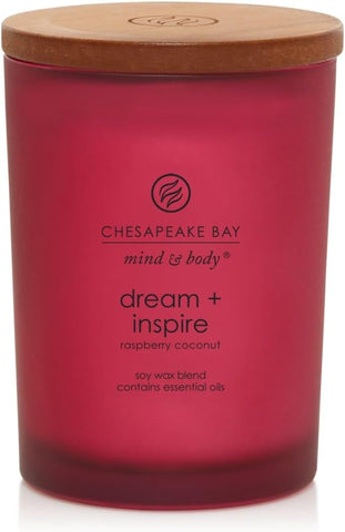 Chesapeake Bay Candle Scented Candle Peace + Tranquility (cashmere jasmine) 3-Wick Coffee Table Jar