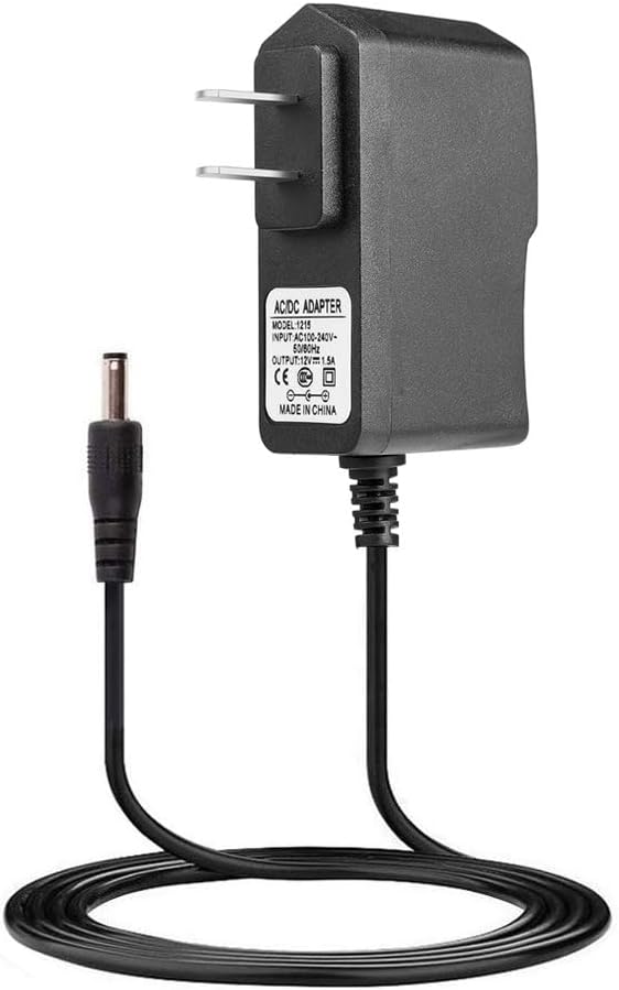 Universal 9.84 Ft Adapter for 12V Yamaha Keyboard Power Cord,AC Adapter for Yamaha PSR, YPG, YPT, DGX,EZ,P Digital Piano,Portable Keyboard Series,Replacement for Yamaha PA130 PA150 Adapter