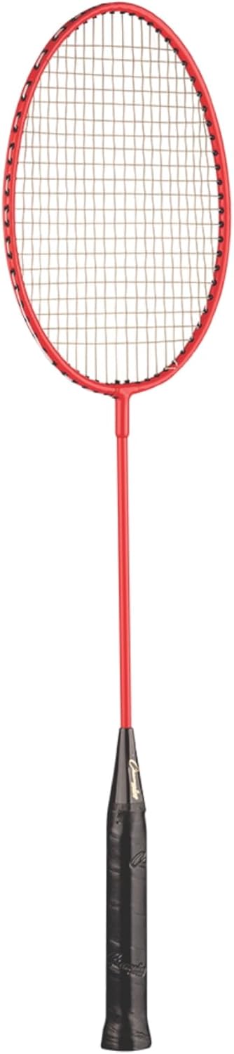 Champion Sports 26" Twin Shaft Badminton Racket with Nylon Coated Steel Strings