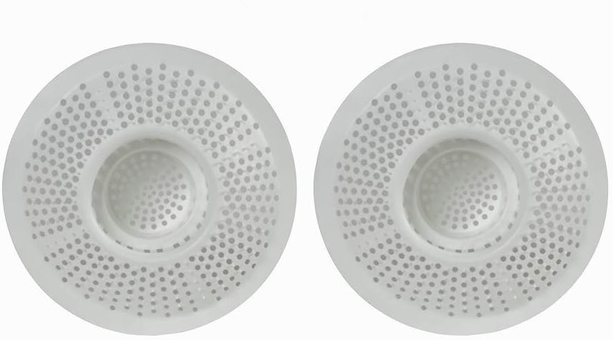 Evriholder Mesh Sink Drain Catcher, Secure Fit Strainer Prevents Clogging from Food and Hair, Stainless Steel, Ideal for Kitchen, Laundry and Disposals, 4.5-Inch, 2 Pack